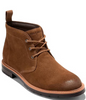 Cole Haan Men's Brown Suede Chamberlin Water Resistant Nubuck Chukka Boots