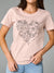 Sinsay Women's Light Pink with Heart print T-Shirt | Sinsay in Lebanon