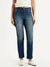 Levi's Women's Blue Denim Slim Straight Fit High Rise Jeans | Levi's in Lebanon