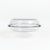 Clear glass item with blue accents on a Borart branded box.