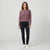 Hippie Rose Women's Mauve Fluffy Knit Sweater