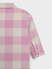 Sinsay Baby Girl's Pink & White Long Sleeve Shirt jacket | Sinsay In Lebanon