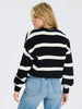 Sinsay Women's White & Black Striped Cardigan | Sinsay In Lebanon