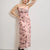 Sinsay Women's Multicolor Sleeveless Floral Pattern Midi Dress