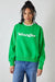 Wrangler Women's Bright Green Relaxed Long Sleeve Crew Neck Sweatshirt | Wrangler In Lebanon