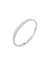 Anne Klein Women's Silver CZ Baguette Stone Bangle Bracelet | Anne Klein In Lebanon