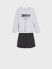 Sinsay Boy's Black & Grey Pajama Short Set | Sinsay In Lebanon