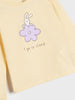 Sinsay Fox & Bunny Baby Girl's Light Yellow & Purple Pajama Set With Print | Sinsay In Lebanon