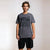 Sinsay Men's Grey "Just Drive" Graphic Short Sleeve Pajama Top