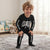 Sinsay Boy's White & Black Skeleton Print Overall