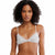 Intimately Women's White See Through Floral Print Bra