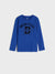 Sinsay Boy's Royal Blue Printed Long Sleeve Blouse|Sinsay In Lebanon