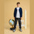 Sinsay Boy's Grey Elastic Waist & Cuffs Sweatpants