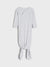Sinsay Baby Boy Grey Ribbed Long-Sleeve Romper