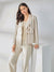 Jones New York Women's Beige Solid Linen Viscose Pull-On Drawstring Trouser | Jones New York In Lebanon