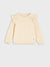 Sinsay Fox & Bunny Baby Girl's Beige Ribbed Sweatshirt | Sinsay In Lebanon
