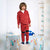 Sinsay Boy's Rust Red Elastic Drawstring Waistband Sweatpants
