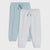 Sinsay Boy's Light Grey & Blue Drawstring Waist 2 Pack Sweatpants