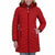 DKNY Women's Brick Red Puffer Walker Jacket