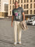 Sinsay Men's Beige Straight Fit Trousers | Sinsay In Lebanon