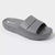 All In Motion Men's Gray Archie Recovery Slide Slipper | All In Motion In Lebanon