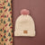 Sinsay Girl's Off-white with Multicolor Flecks Cozy Beanie