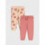 Sinsay Girl's Pink Ruffled and Cream Polka Dots Elasticated Waist 2-Pack Sweatpants