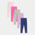 Sinsay Girl's Multicolored 5-Pack Graphic Printed Legging