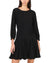 1.State Women's Black Long Sleeve Crepe Dress| 1.State In Lebanon