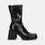 Steve Madden Women's Black Synthetic Kloe Heeled Boot|Steve Madden In Lebanon