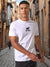 Sinsay Men's White Short Sleeve T-Shirt | Sinsay In Lebanon