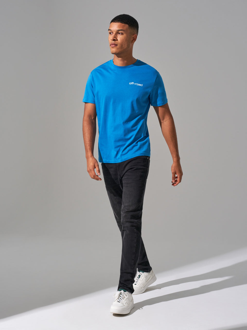 Sinsay Men's Blue Short Sleeve T-Shirt | Sinsay In Lebanon