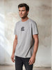Sinsay Men's Grey Printed Basic T-Shirt | Sinsay In Lebanon
