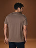 Sinsay Men’s Brown Vertical Graphic T-Shirt | Sinsay in Lebanon