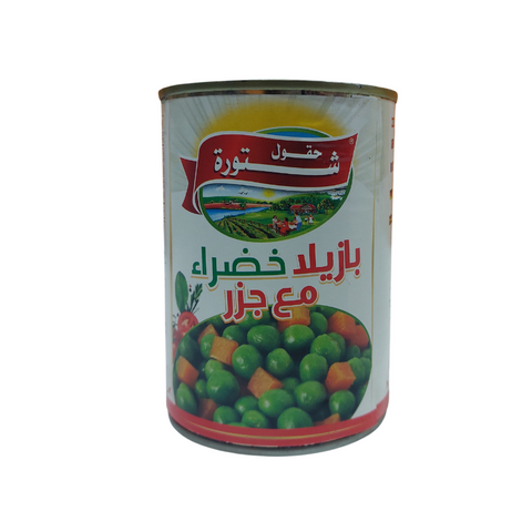 Chtoura Fields Green Peas With Carrot 850g
