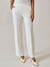 Kasper Women's Off White Iconic Stretch Crepe Pull On Trousers | Kasper In Lebanon