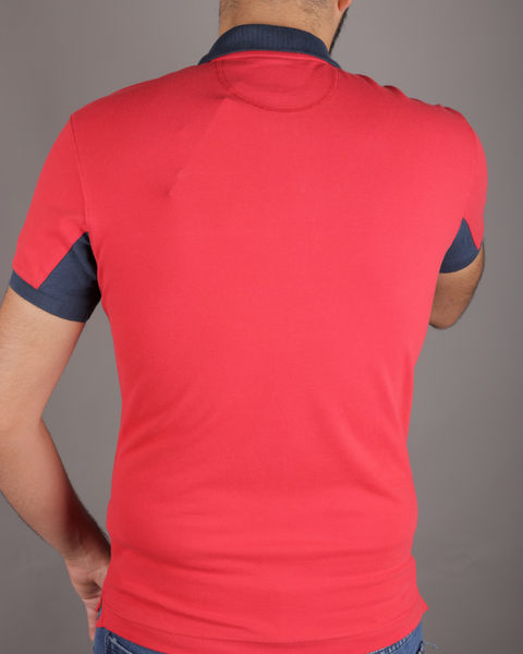 La Martina Polo Men's T-Shirt LMR87 FA9 (FL232)(AA52) shr