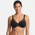Bali Women's Black Sheer Mesh Trim Unlined Bra