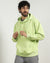 ComfortWash By Hanes Men's Light Green Garment Dyed Fleece Hoodie | Hanes In Lebanon