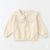 Zara Baby Girl's Light Beige Ruffle Collar Blouse | Zara In Lebanon