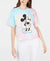 Disney Women's Multicolored Cotton Mickey Mouse Tie-Dyed T-Shirt | Disney In Lebanon