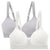 Carole Hochman Women's Gray And Off-White Seamless 2-Pack Briefs