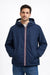 Celio Men's Navy Sherpa-Lined Hooded Jacket|Celio In Lebanon