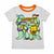 Nickelodeon Boy's Light Grey Teenage Mutant Ninja T-Shirt | Nickelodeon In Lebanon