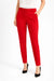 Anne Klein Women's Red Pull-On Straight-Leg Pants | Anne Klein In Lebanon
