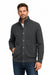 Celio Men's Dark Grey Cotton Blend Cardigan | Celio In Lebanon