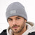 Tommy Hilfiger Men's Gray Heather Beanie
