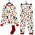 Pat Pat Women's Multicolor Christmas Printed Pajama Set 3 pcs|Pat Pat In Lebanon