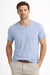 Celio Men's Light Blue Slim Fit V-Neck Stretch Cotton T-Shirt| Celio in Lebanon