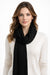 Style & Co Women's Black Knitted Scarf |Style & Co In Lebanon